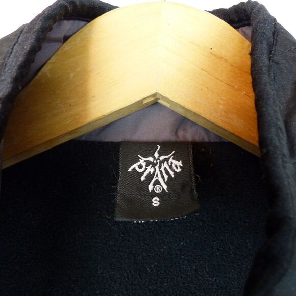 prAna Jacket Womens S Black Full Zip Fleece Line Lightweight Coat Gorpcore FLAW - Picture 8 of 15